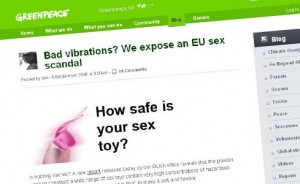 Danger of phthalates in sex toys