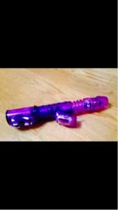 Rabbit piston follies vibrator, purple sextoy